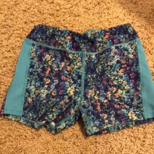 Girls Reebok compression shorts